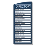 15-Line Directory Sign
