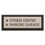 2-Line Directional Sign (Extended Width)
