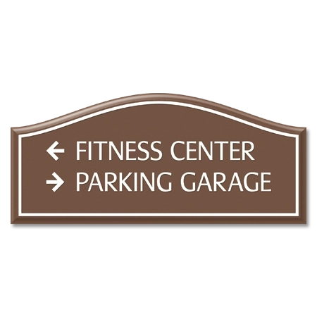 2-Line Directional Sign