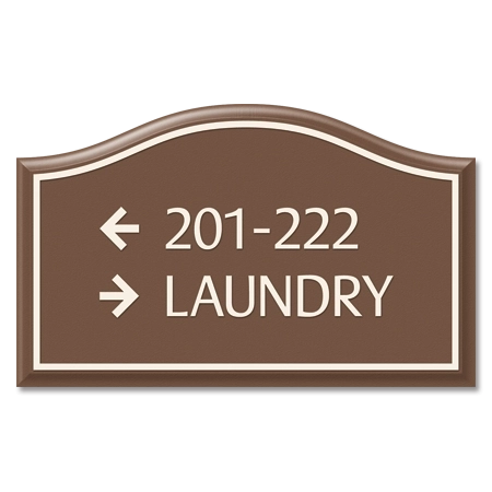 2-Line Directional Sign