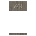 2-Line Informational Sign w/ Insert Window