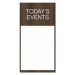 2-Line Informational Sign w/ Insert Window