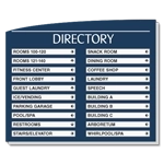 20-Line Directory Sign