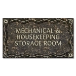 3-Line Common Room Sign