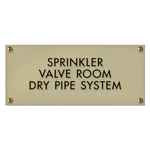 3-Line Common Room Sign