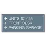 3-Line Directional Sign