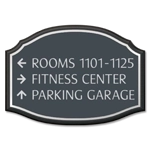 3-Line Directional Sign