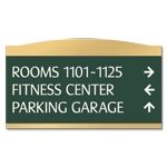 3-Line Directional Sign