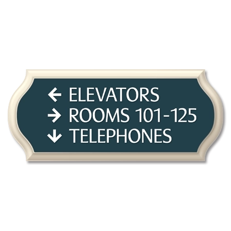 3-Line Directional Sign