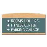 3-Line Directional Sign
