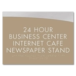 4-Line Common Room Sign