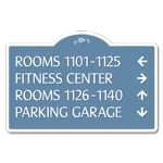 4-Line Directional Sign (Extended Width)