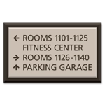 4-Line Directional Sign