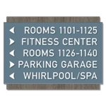 5-Line Directional Sign