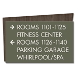 5-Line Directional Sign