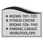 5-Line Directional Sign