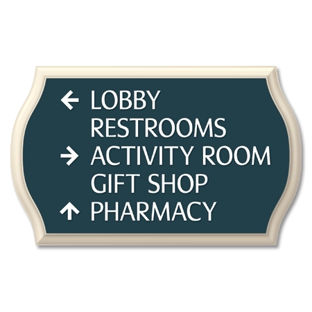 5-Line Directional Sign