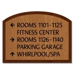 5-Line Directional Sign