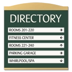 5-Line Directory w/ Inserts
