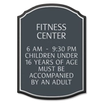 8-Line Common Room Sign