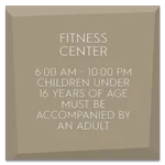 8-Line Common Room Sign