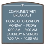 8-Line General Information Sign