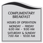 8-Line General Information Sign