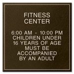 9-Line Common Room Sign