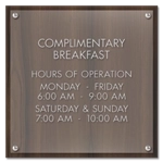 9-Line General Information Sign