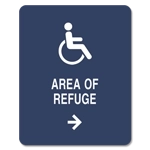 Accessible Direction Sign w/ ISA