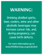 Alcohol Warning Sign: Pregnancy and Birth Defects
