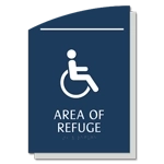 Area of Refuge Sign - ISA Symbol