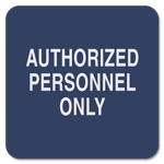Authorized Personnel Only