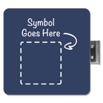 Custom Symbol Flag Overhead Sign