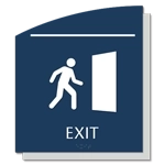 Exit Sign w/ Symbol