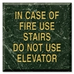 In Case of Fire...Do Not Use Elevators