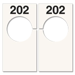 Laundry Tags - Text 2 Sides