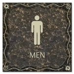 Men Sign w/ Male Symbol