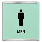 Men Sign w/ Male Symbol