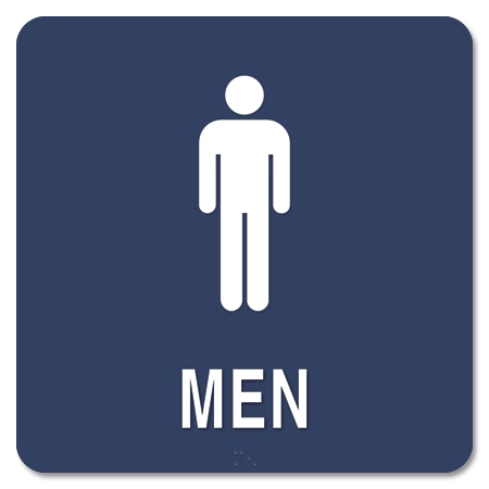 Men Sign w/ Male Symbol