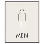 Men Sign w/ Male Symbol