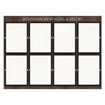 Message Display w/8 Insert Holders