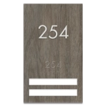 Patient Room Number - 2 Slot