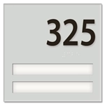 Patient Room Number - 2 Slot