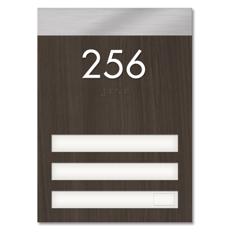 Patient Room Number - 3 Slot