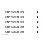 Print Your Own! Additional Inserts - STU-D10