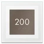Room Number Sign - Large