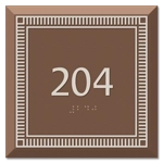 Room Number Sign
