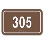 Room Number Sign