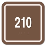 Room Number Sign
